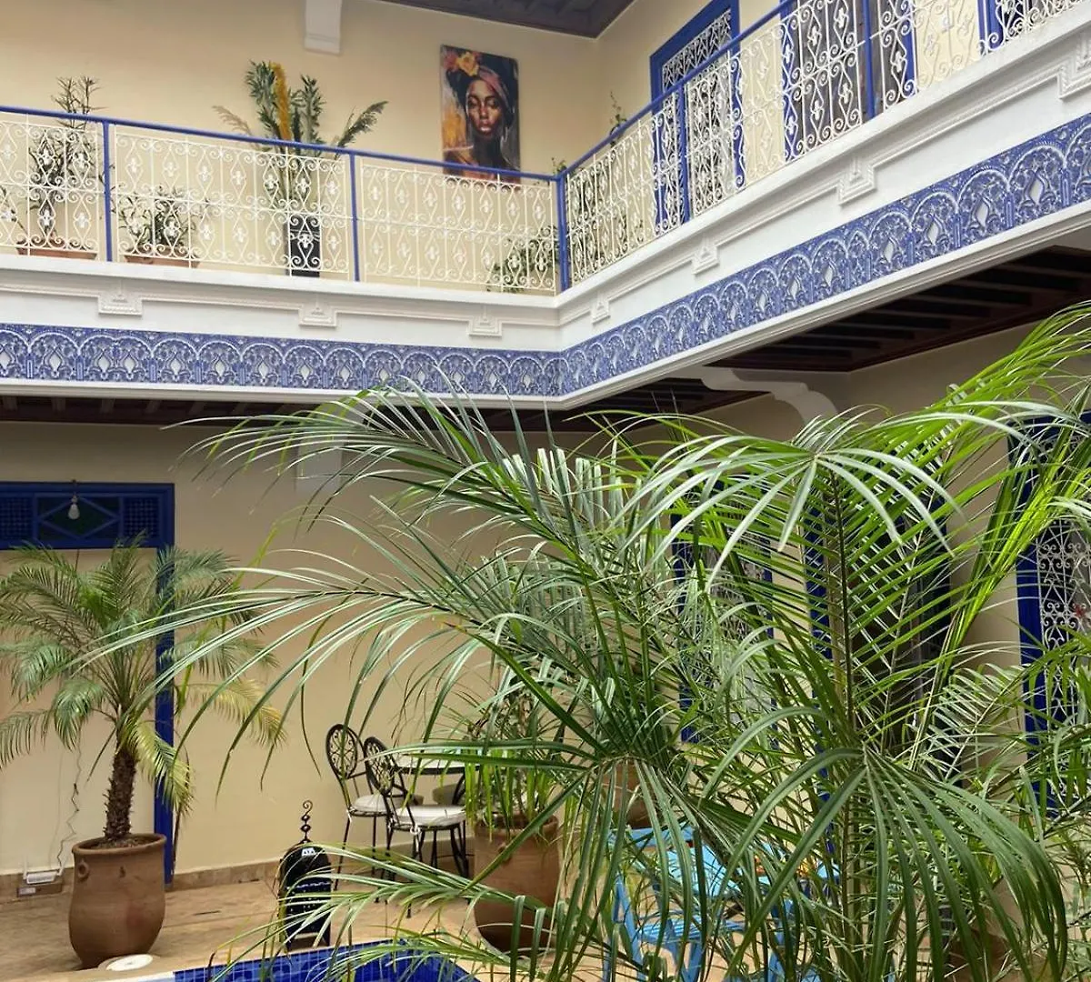 Le Riad De Salima, Noor Es Saadi Design マラケシュ モロッコ