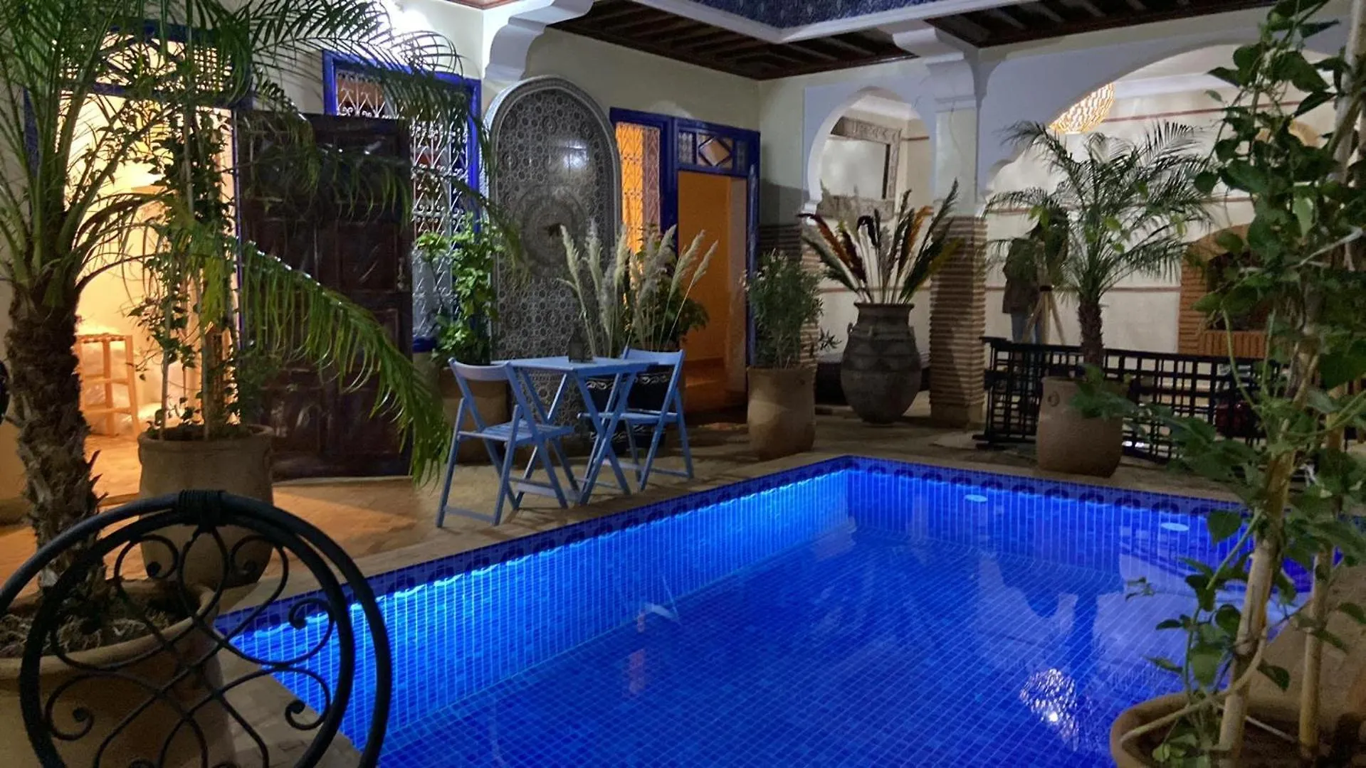 Le Riad De Salima, Noor Es Saadi Design マラケシュ モロッコ